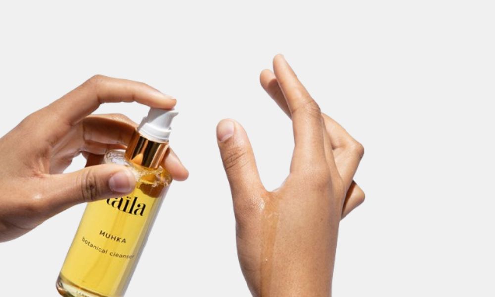 Cleanser on Your Face