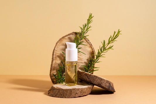 Steps to dilute rosemary hair oil