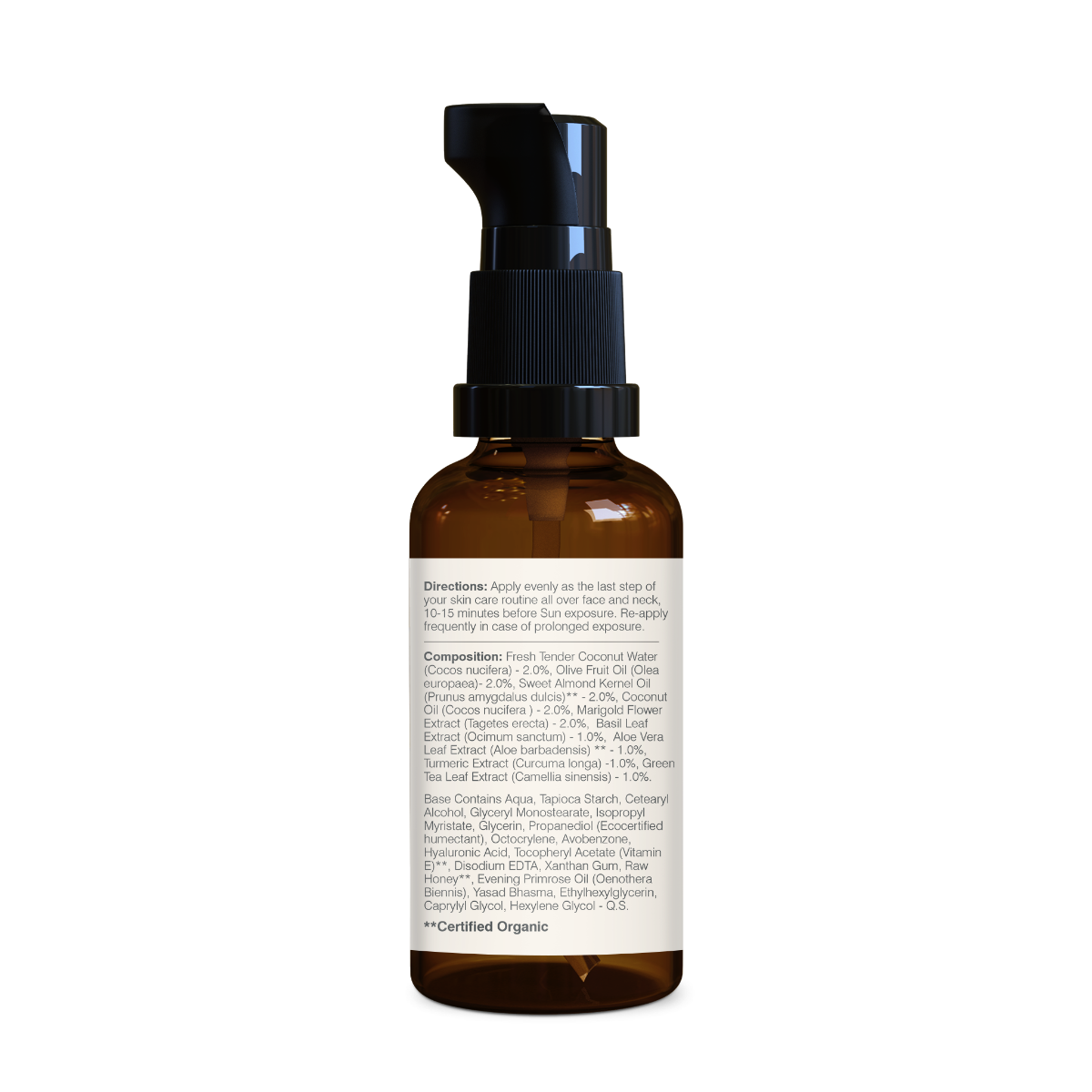 Sunscreen Tender Coconut Water with Turmeric & Basil Leaf SPF 30 PA ++ Forest Essentials