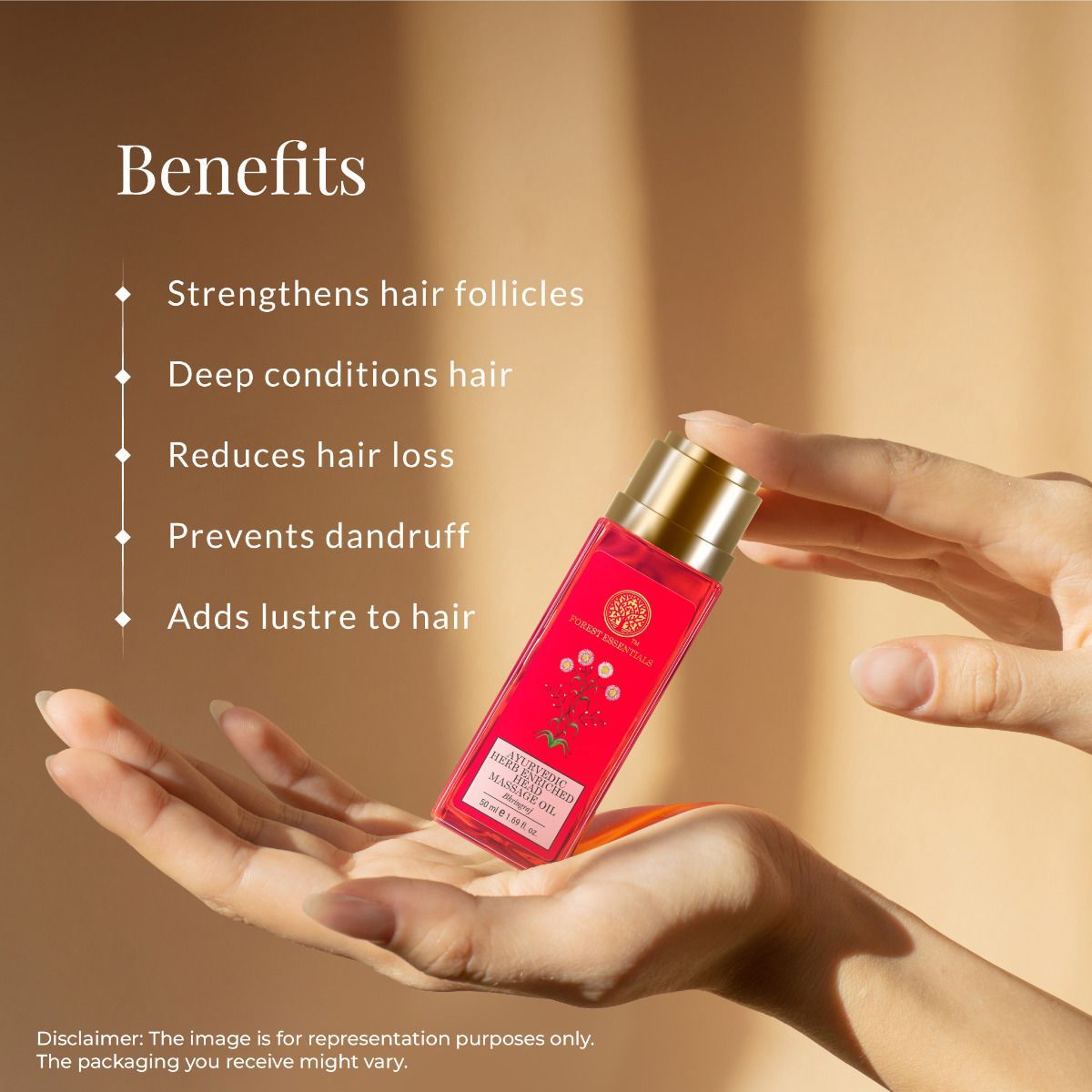 Ayurvedic Herb Enriched Head Massage Oil Bhringraj - Forest Essentials