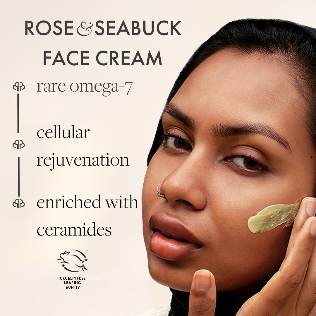 Rose & Seabuck Replenishing Face Cream - Purearth