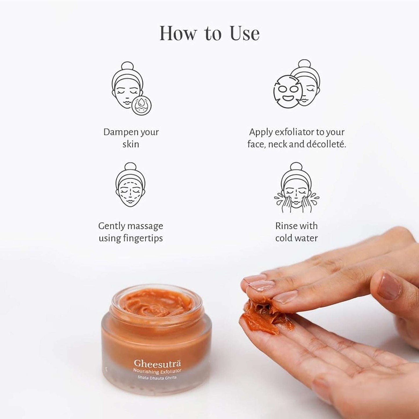 Gheesutra Nourishing Exfoliator - Shankara