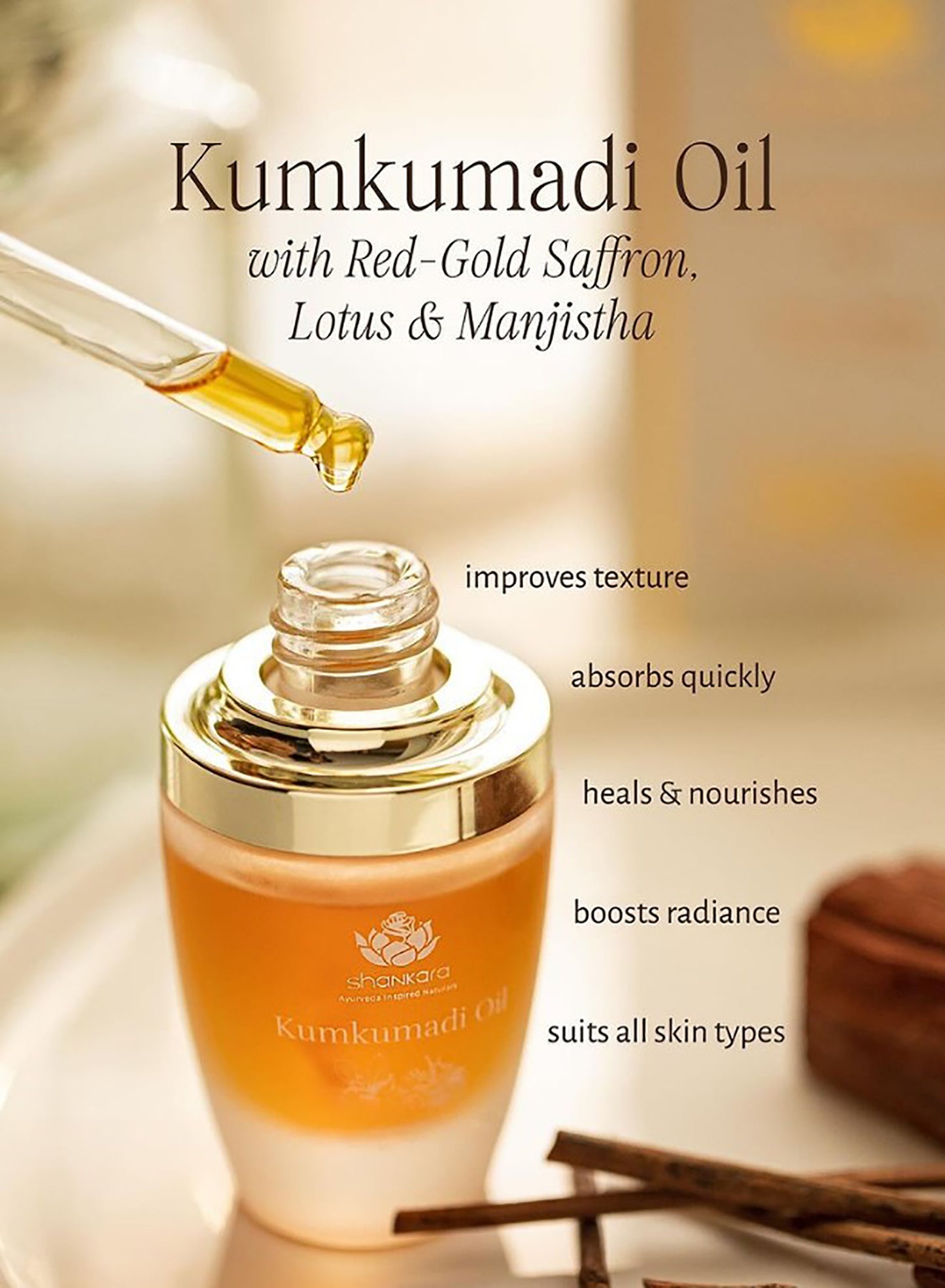 Kumkumadi Face Oil - Shankara