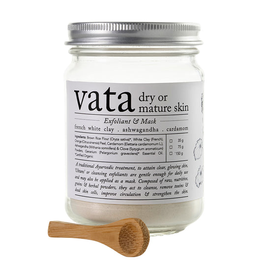 Vata Face Mask (ماسك للوجه) and Exfoliant (مقشّر للوجه)
