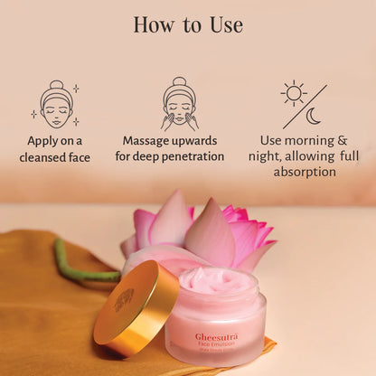 Ghee Sutra Face Emulsion - Shankara