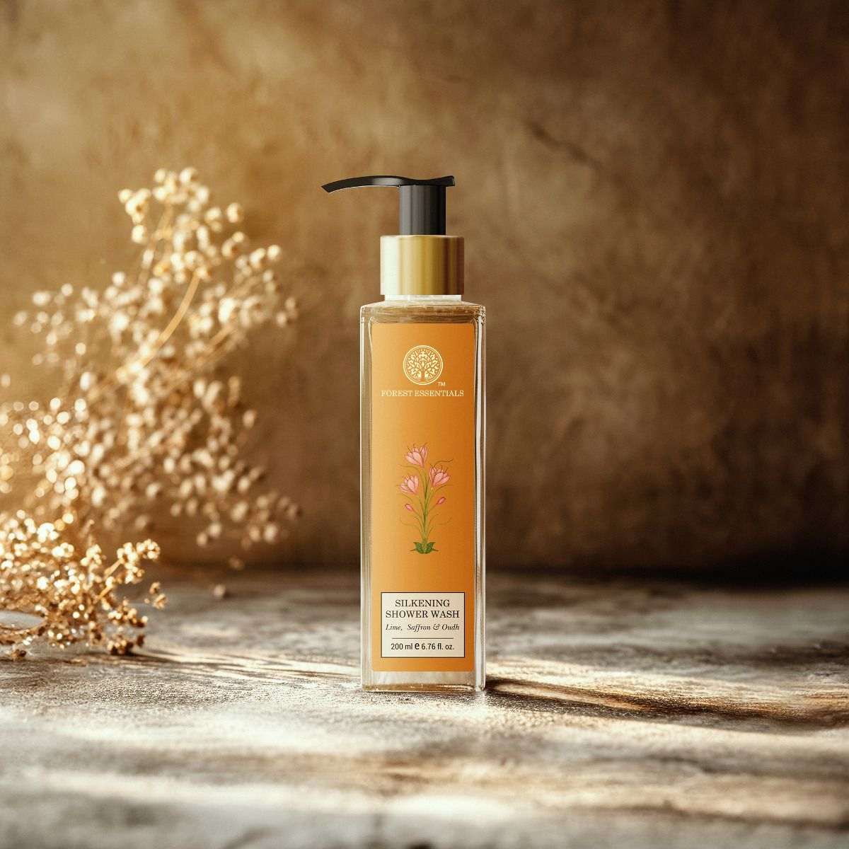 Hydrating Shower Wash Lime, Saffron & Oudh â€“ Forest Essentials