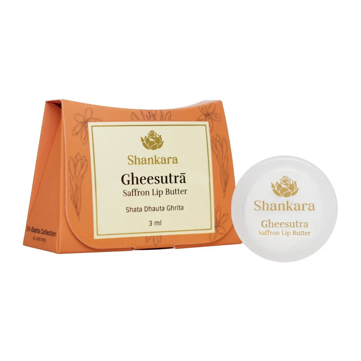 Gheesutra Saffron Lip Butter - Shankara