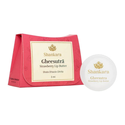 Gheesutra Strawberry Lip Butter - Shankara