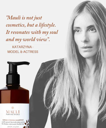 GROW STRONG AYURVEDIC SHAMPOO - MAULI RITUALS