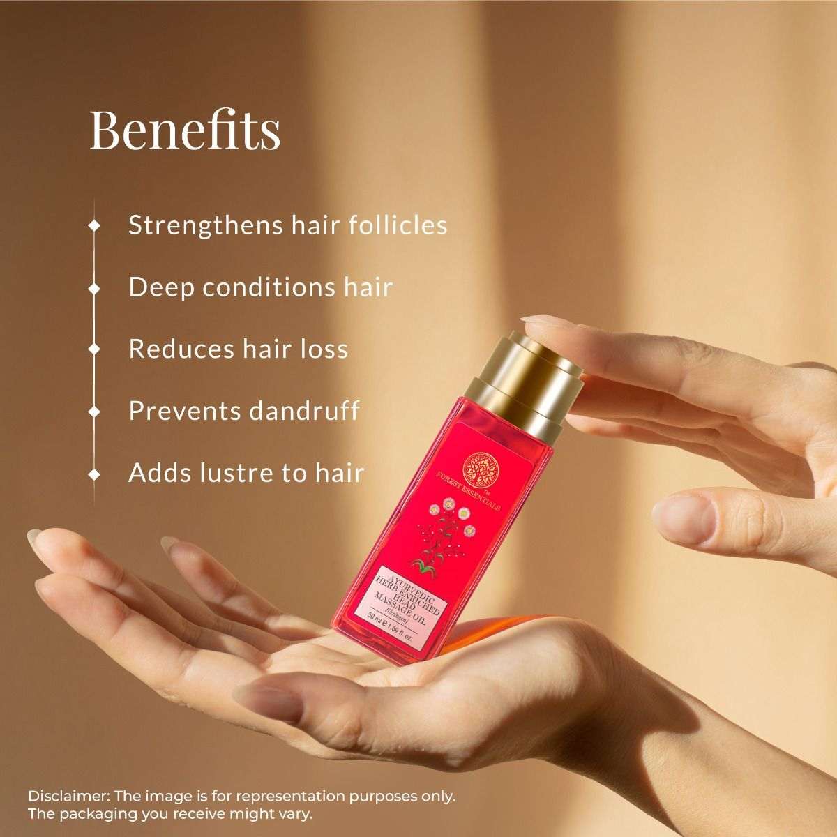 Ayurvedic Herb Enriched Head Massage Oil Bhringraj - Forest Essentials