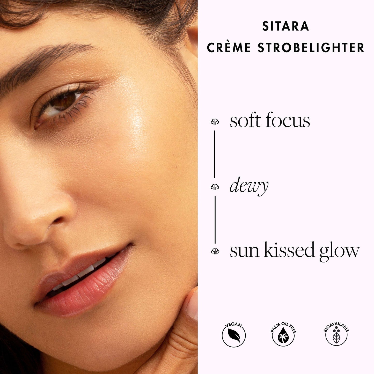 Sitara Strobelighter CrÃƒÂ¨me (Face Highlighter) - Purearth
