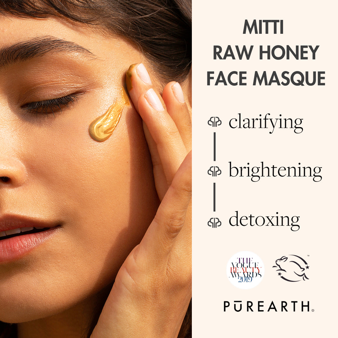 Mitti Raw Honey Face Mask - Purearth