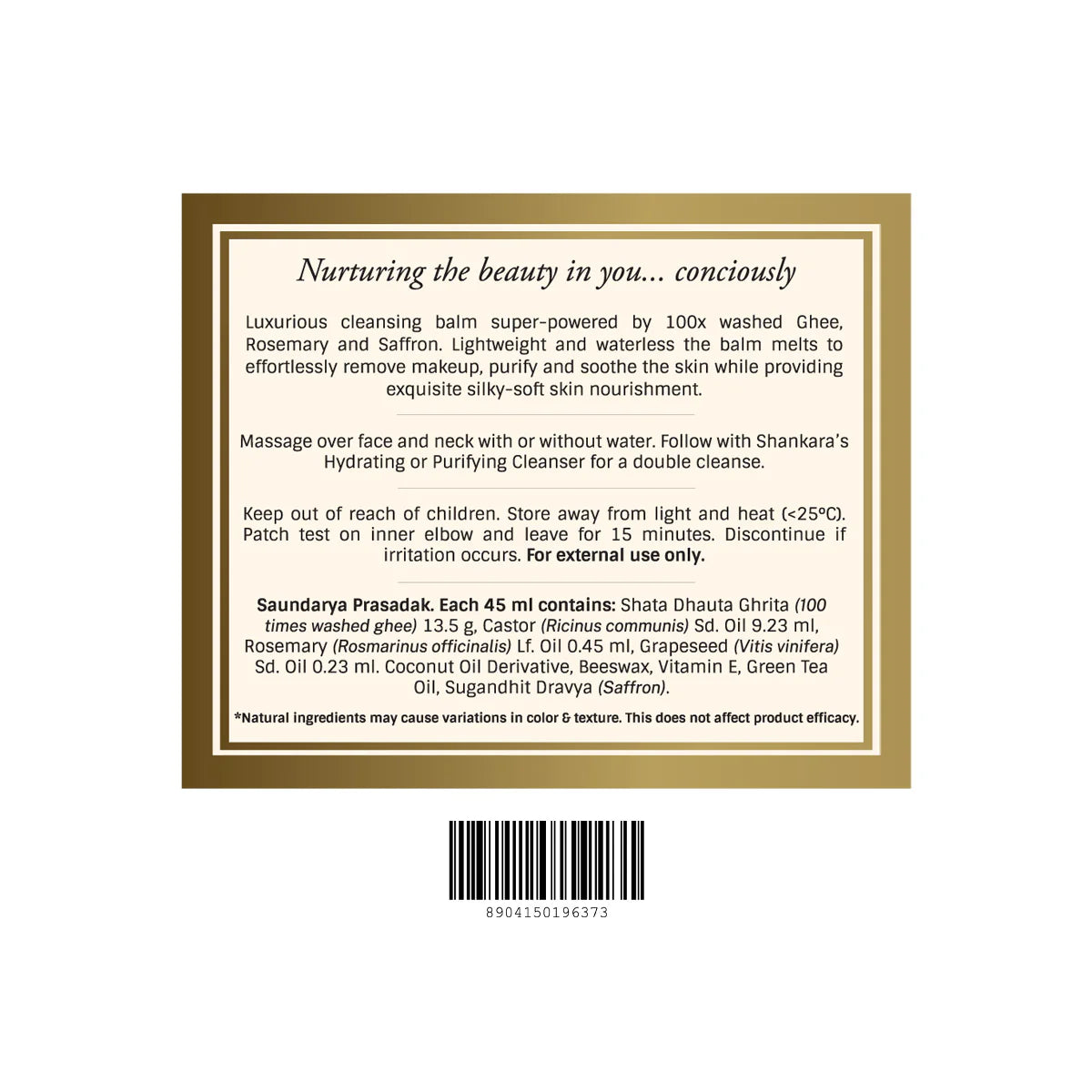 Gheesutra Face Cleansing Balm - Shankara