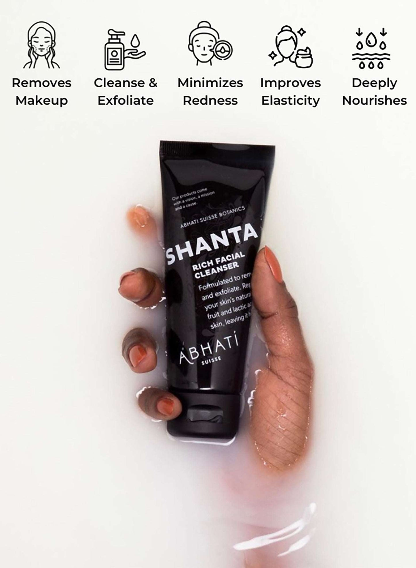 SHANTA Organic Face Cleanser - ABHATI SUISSE