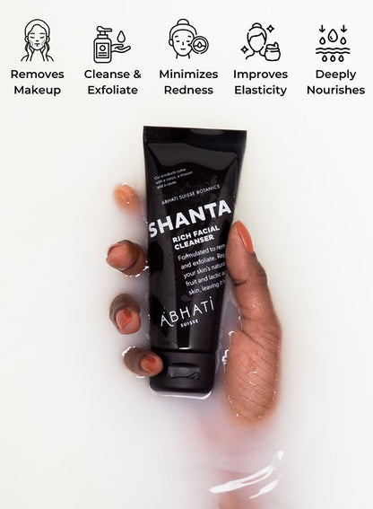 SHANTA Organic Face Cleanser - ABHATI SUISSE