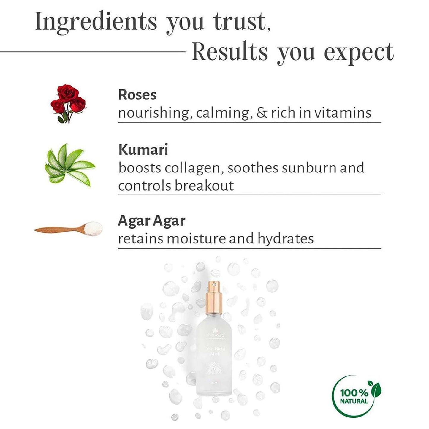 Rose Facial Mist - Shankara