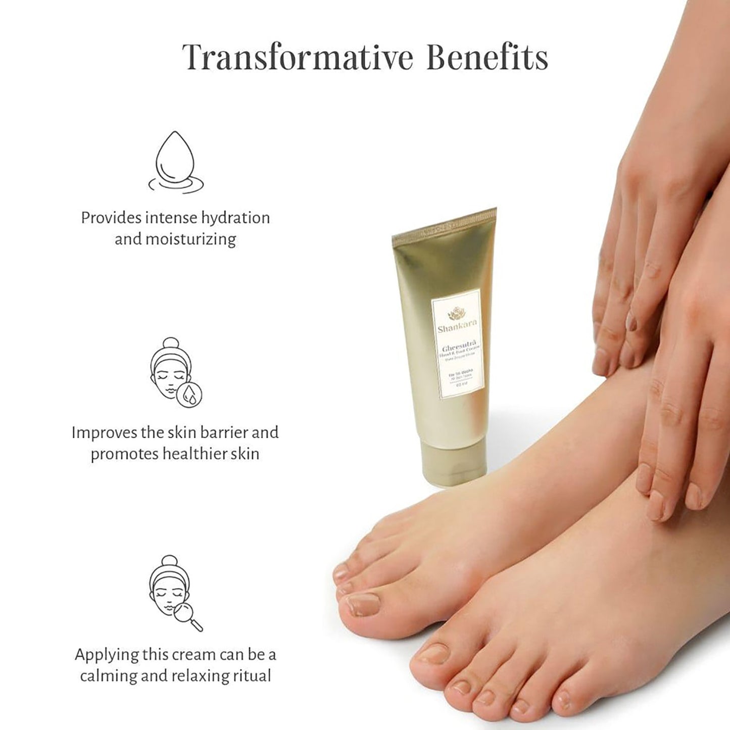 Gheesutrā Hand and Foot Cream - Shankara