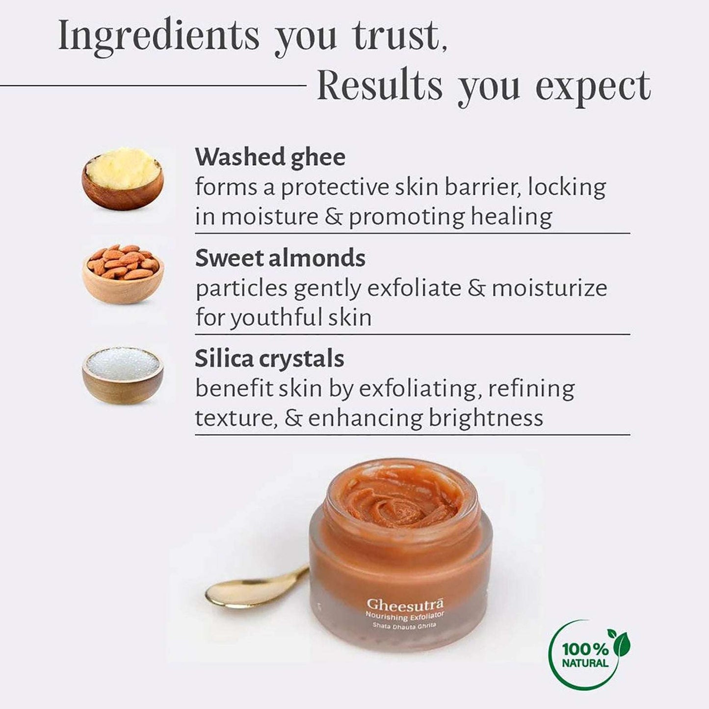Gheesutra Nourishing Exfoliator - Shankara