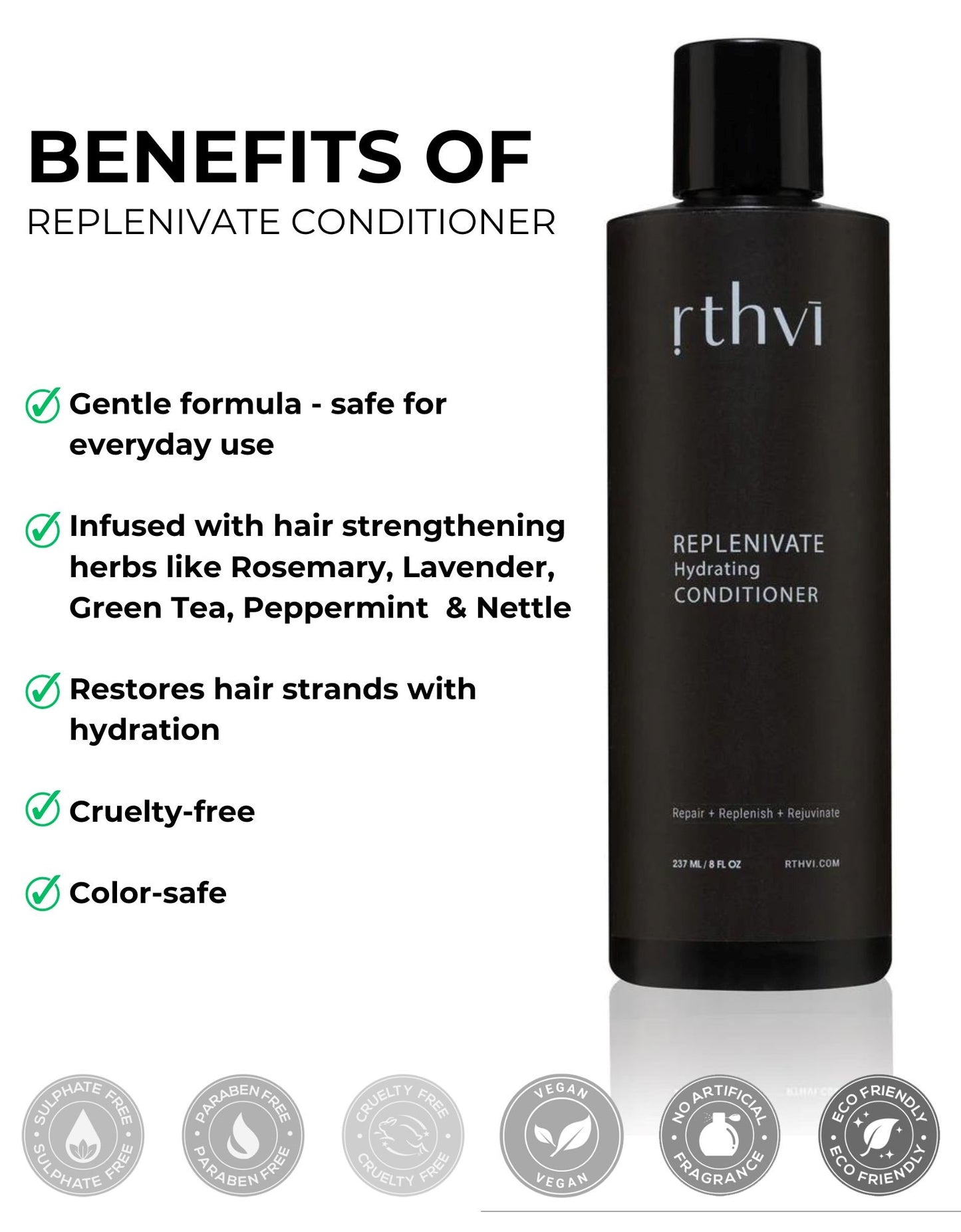 Replenivate Hydrating Hair Conditioner - Rthvi