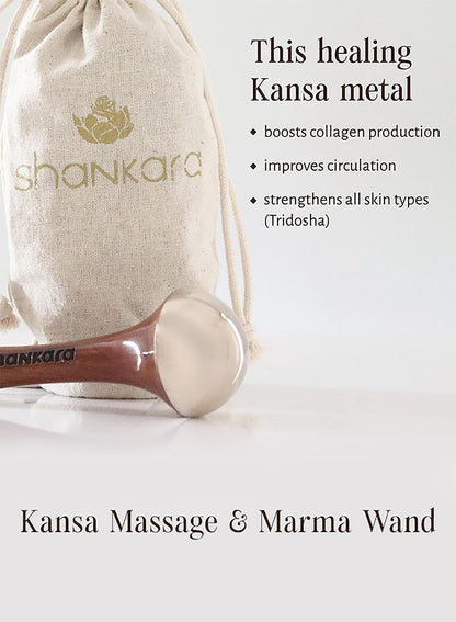 Kansa Marma & Massage Wand - Shankara