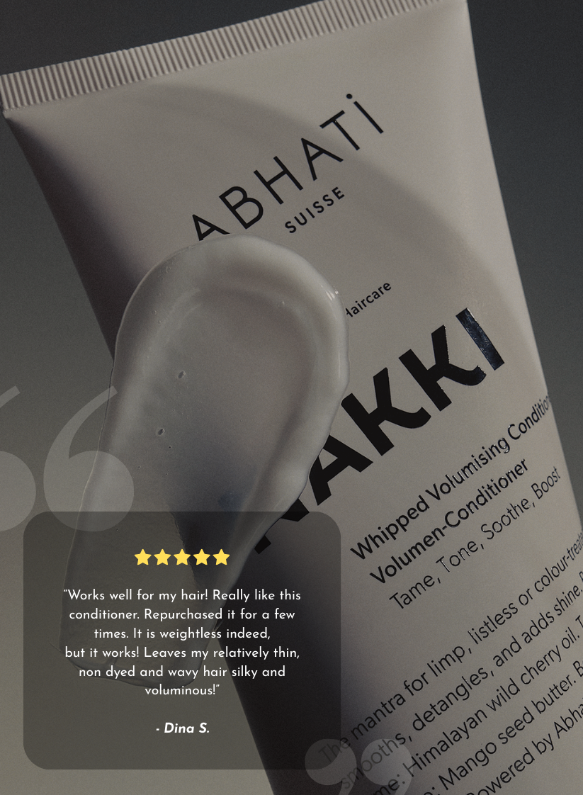 NAKKI Whipped Volumising Conditioner - ABHATI SUISSE