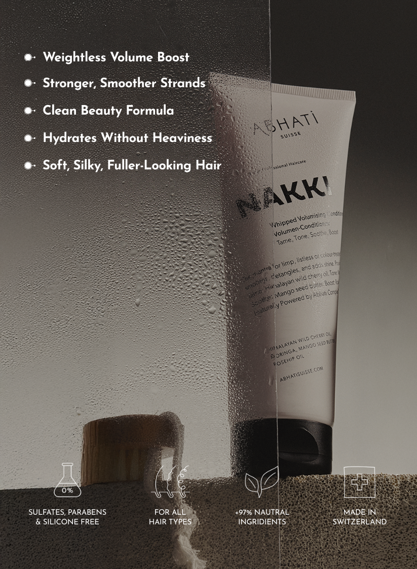 NAKKI Whipped Volumising Conditioner - ABHATI SUISSE
