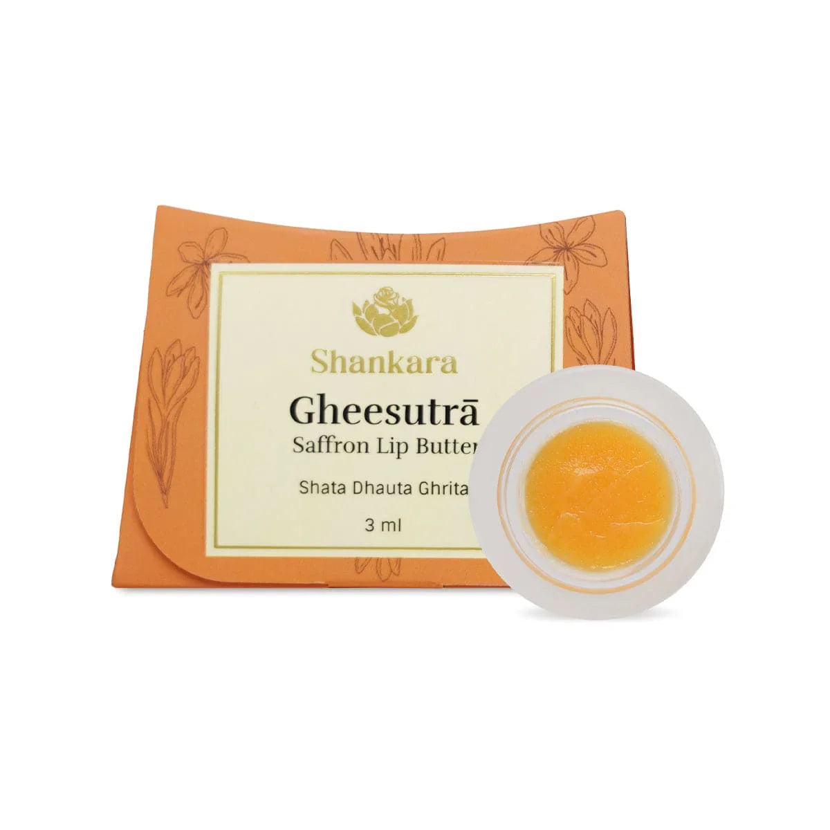 Gheesutra Saffron Lip Butter - Shankara